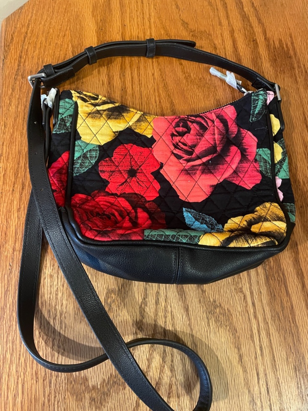 Vera Bradley Quilted Floral Crossbody Bag and Wallet Set - Picture 2 of 13